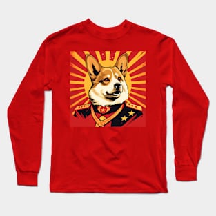 Corgi Propaganda Long Sleeve T-Shirt